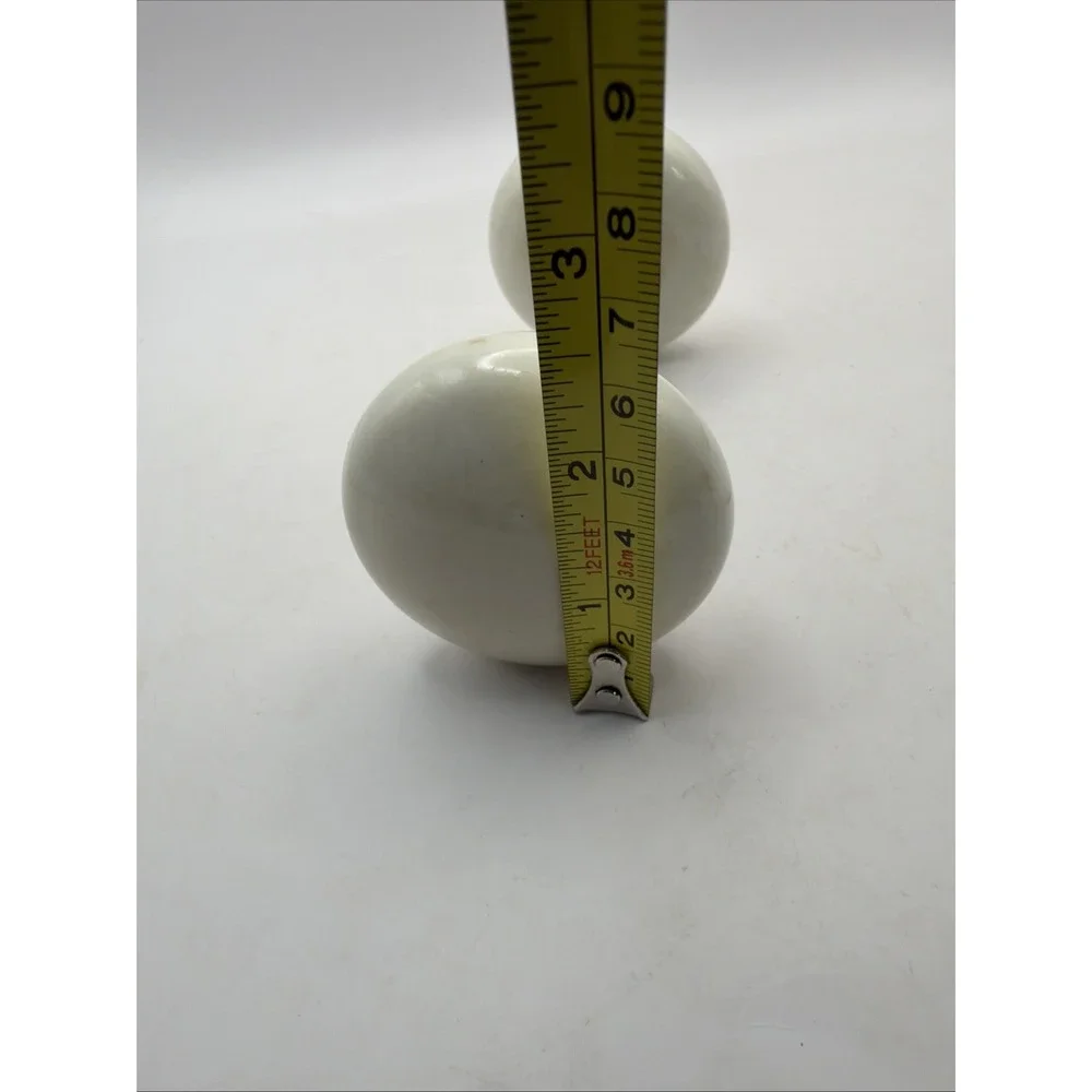 Antique White Porcelain Door Knob Set Ironstone Doorknobs Rustic Hardware